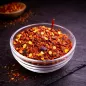 Preview: Chili geschrotet ohne Kerne 80 g – mildes Chili-Aroma