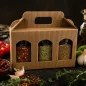 Preview: Mamma Mia Geschenkbox mit Pasta-Gewürzen, Tomaten, Knoblauch und Basilikum für mediterrane Küche