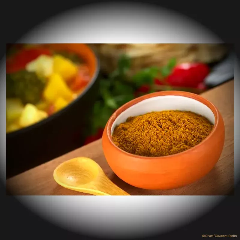 Curry Typ Hot – scharfe, rot-orange Gewürzmischung mit Chillies, Curcuma, Koriander & mehr für intensive, feurige Currys