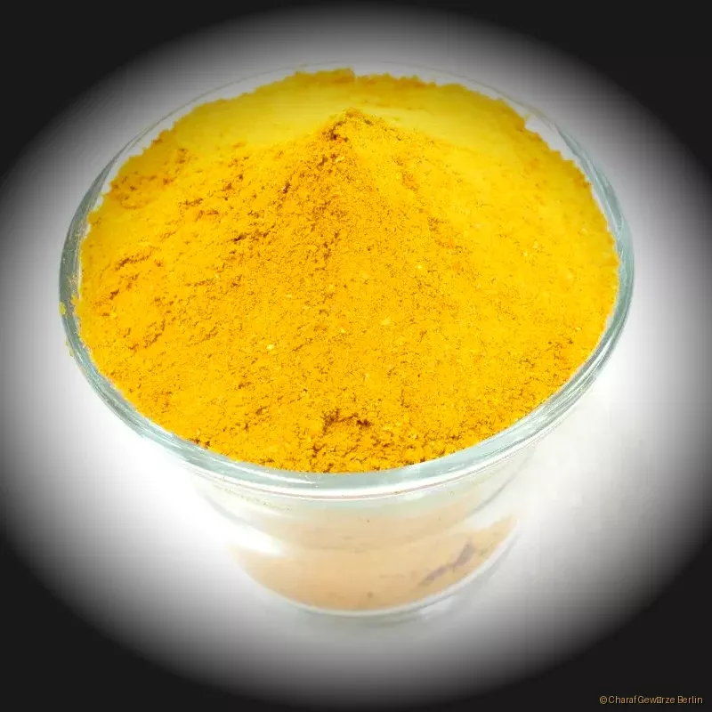 Curry Typ Süß – gelb-orange Gewürzmischung mit Curcuma, Süßholzwurzel, Koriander & mehr für milde, süß-aromatische Currys