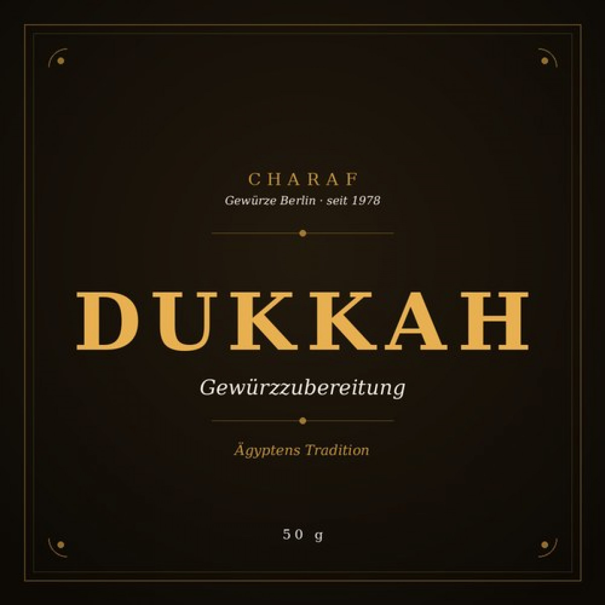Dukkah Gewürzmischung 50 g – Charaf Gewürze Berlin