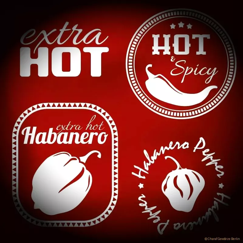 Habanero Chili gemahlen 50 g – extra scharfes Chili Pulver von Charaf Gewürze Berlin