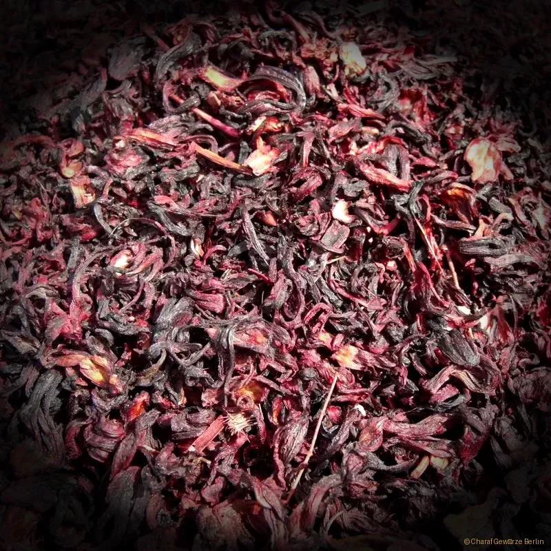 Hibiskusblüten 100 g – Charaf Gewürze Berlin