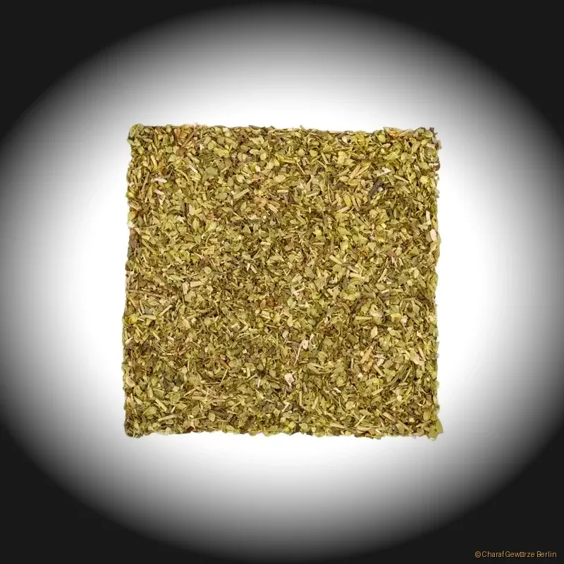 Italienische Kräuter – grüne Gewürzmischung aus Basilikum, Oregano und Rosmarin für authentischen italienischen Geschmack