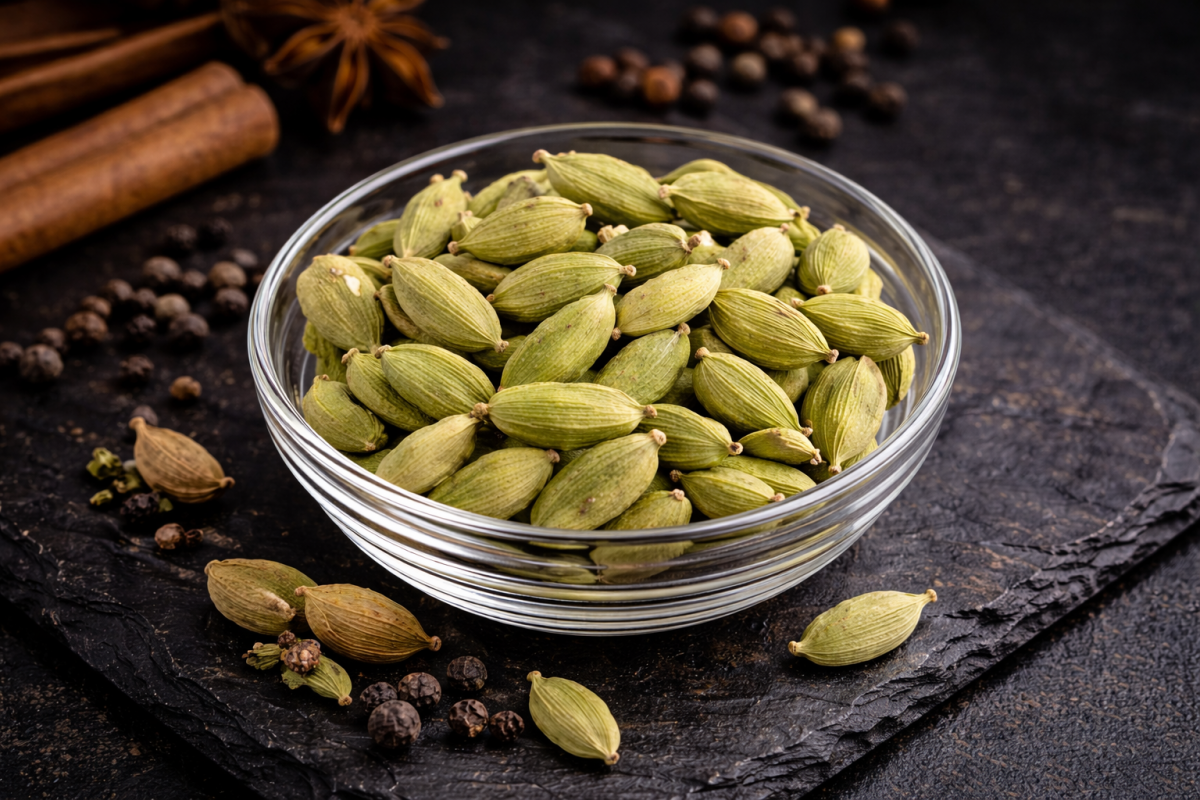 Preview: Kardamom Kapseln Gewürz – aromatischer Kardamom Premium Qualität