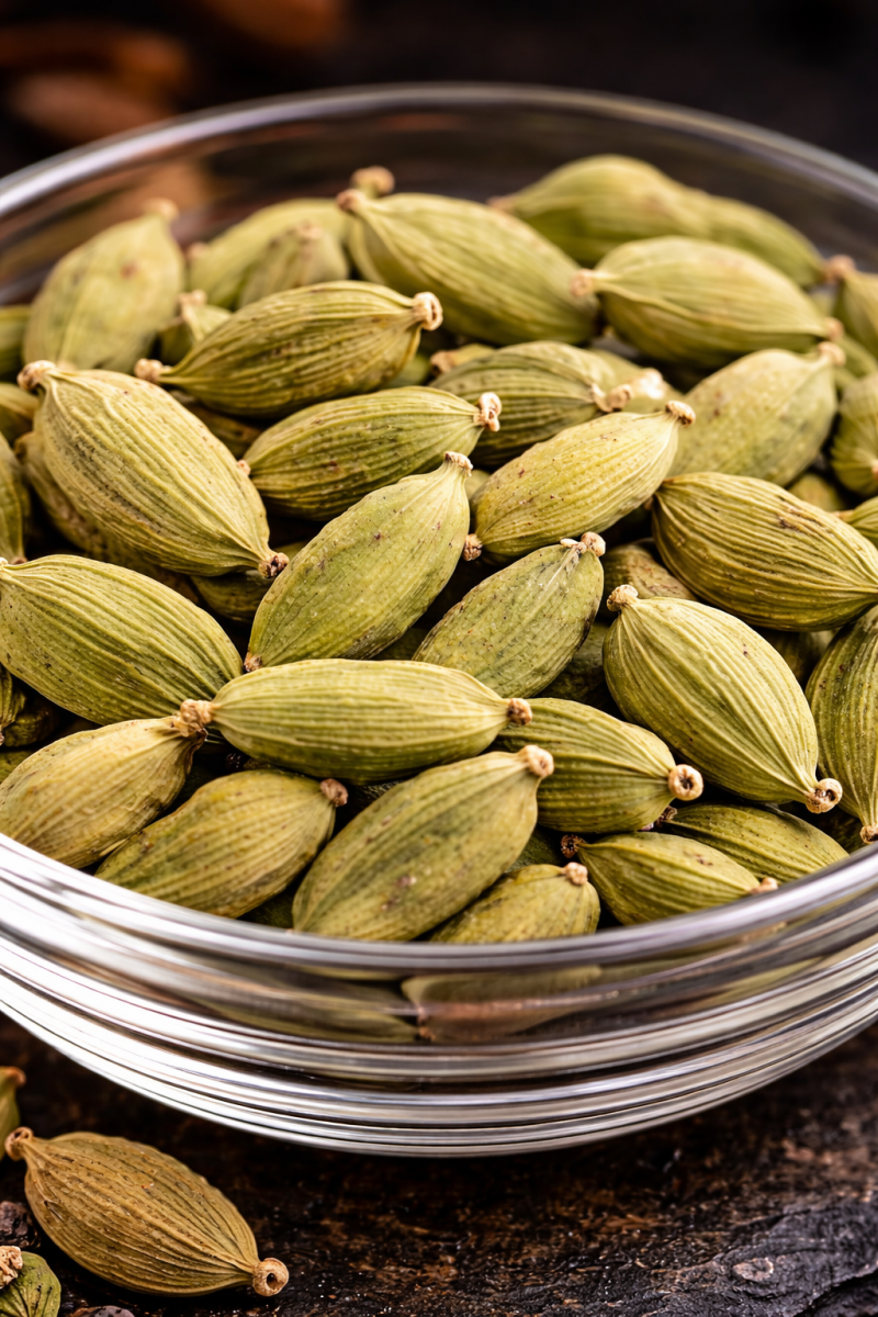 Preview: Kardamom Kapseln Gewürz – aromatischer Kardamom Premium Qualität Pulver – gemahlenes Gewürz 50 g