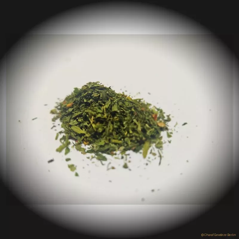 Kräuterbutter Gewürzzubereitung – grüne Kräutermischung mit Dill, Petersilie, Schnittlauch, Knoblauch & Gewürzen für frische, aromatische Kräuterbutter