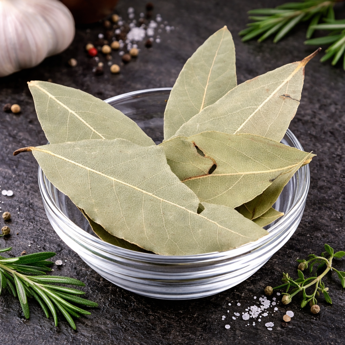 Preview: Getrocknete Lorbeerblätter – aromatisches Kräutergewürz