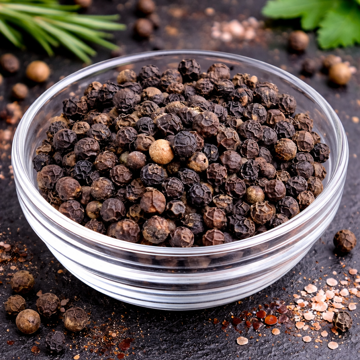 Preview: Schwarzer Pfeffer ganz 100 g – Charaf Gewürze Berlin