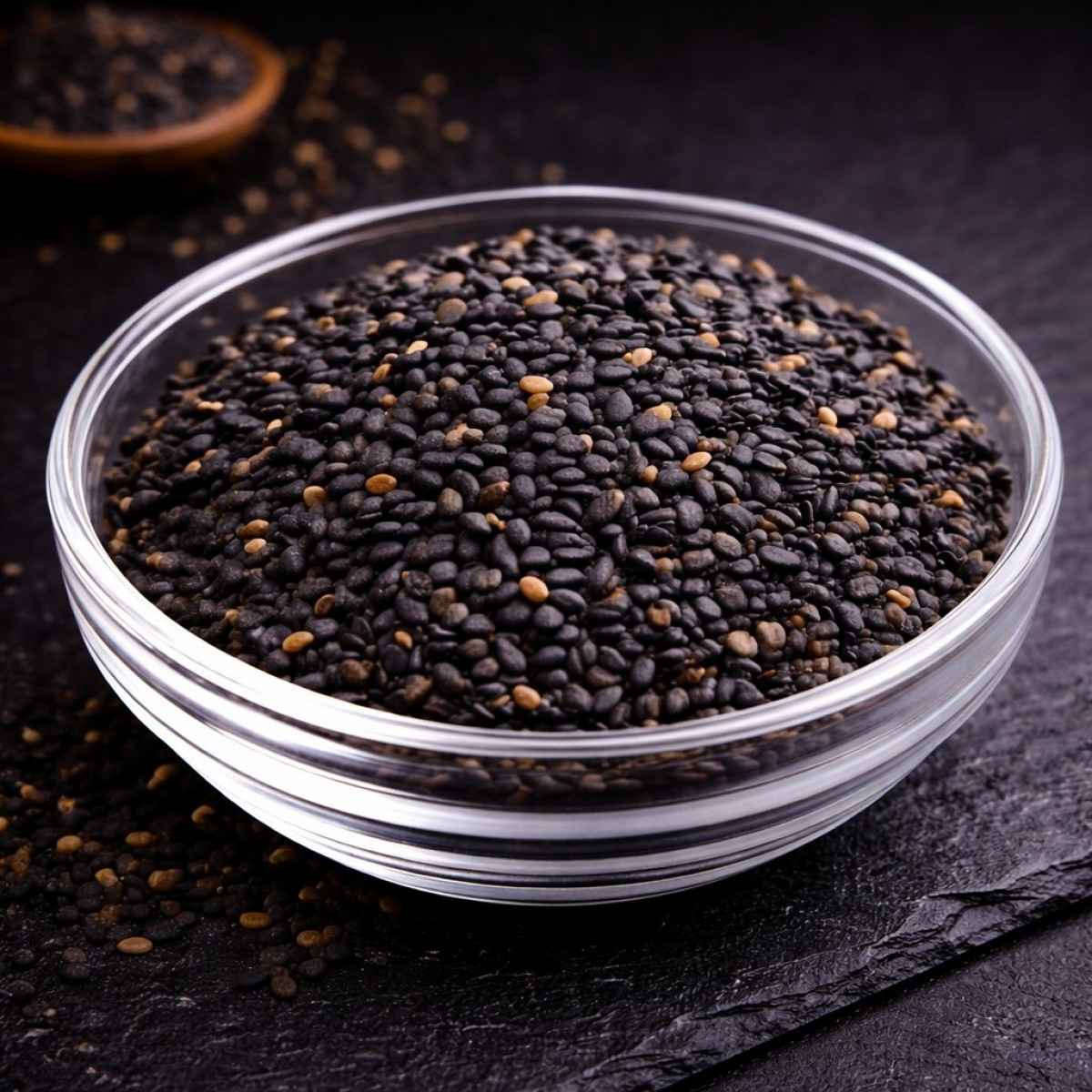 Sesamsamen schwarz – aromatischer schwarzer Sesam