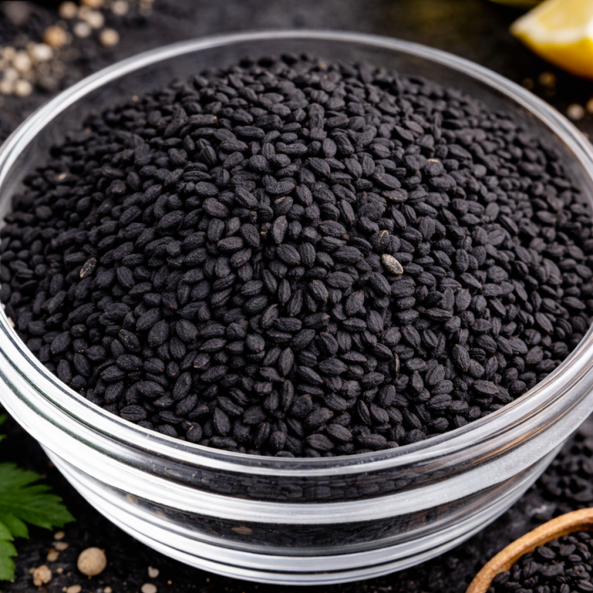 Schwarzkümmel ganz 100 g – Nigella Samen von Charaf Gewürze Berlin