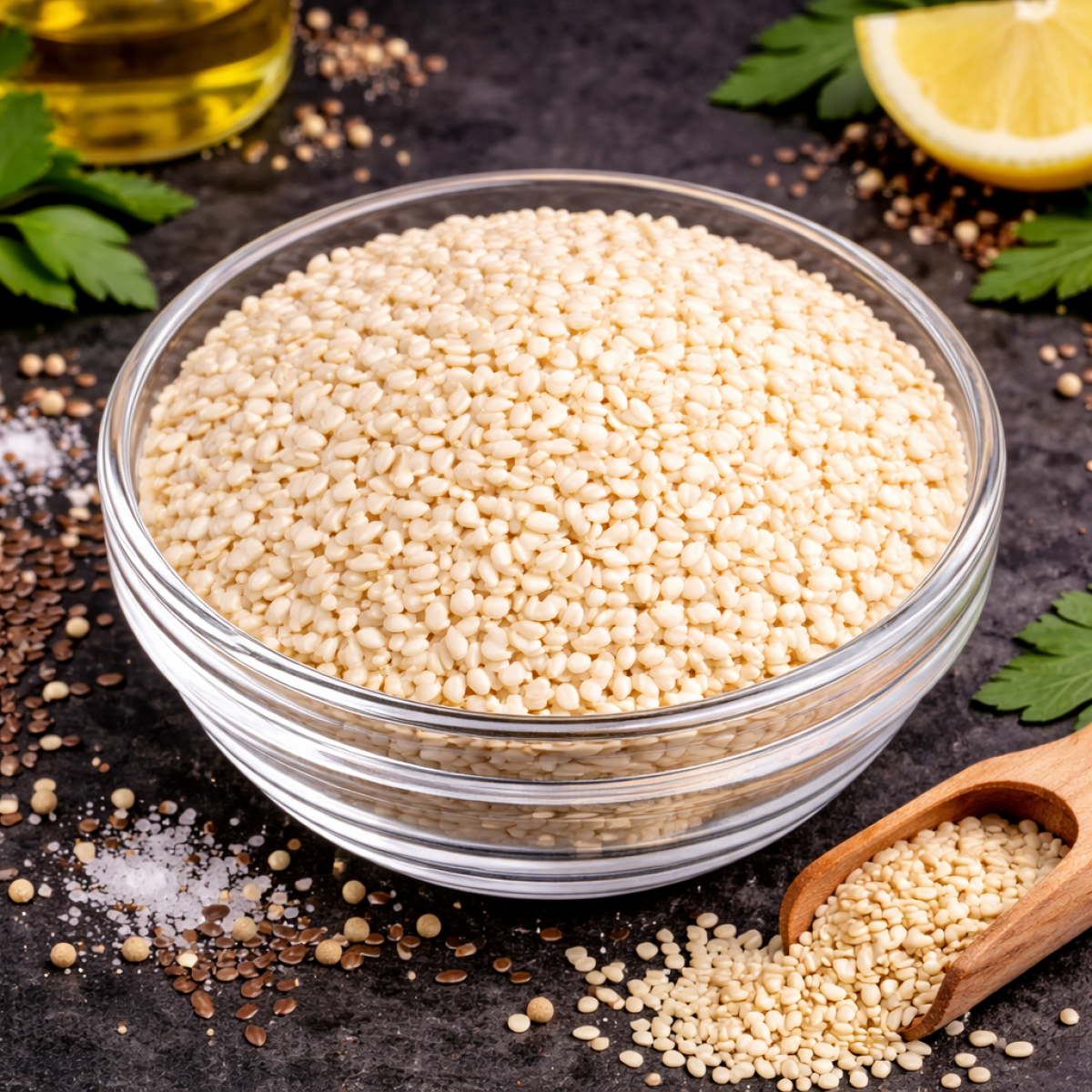 Preview: Sesam geschält Premium Qualität – Charaf Gewürze Berlin