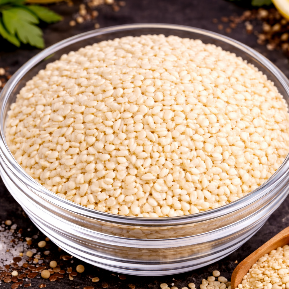 Preview: Sesamsaat geschält 100 g – Charaf Gewürze Berlin