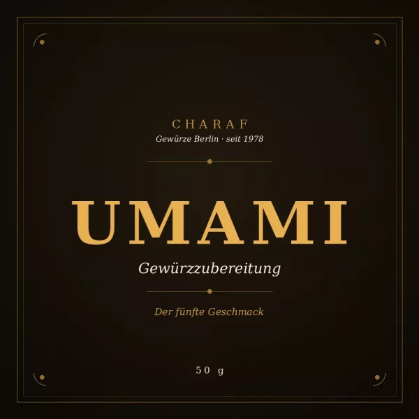 Umami Gewürzzubereitung 50 g – Charaf Gewürze Berlin