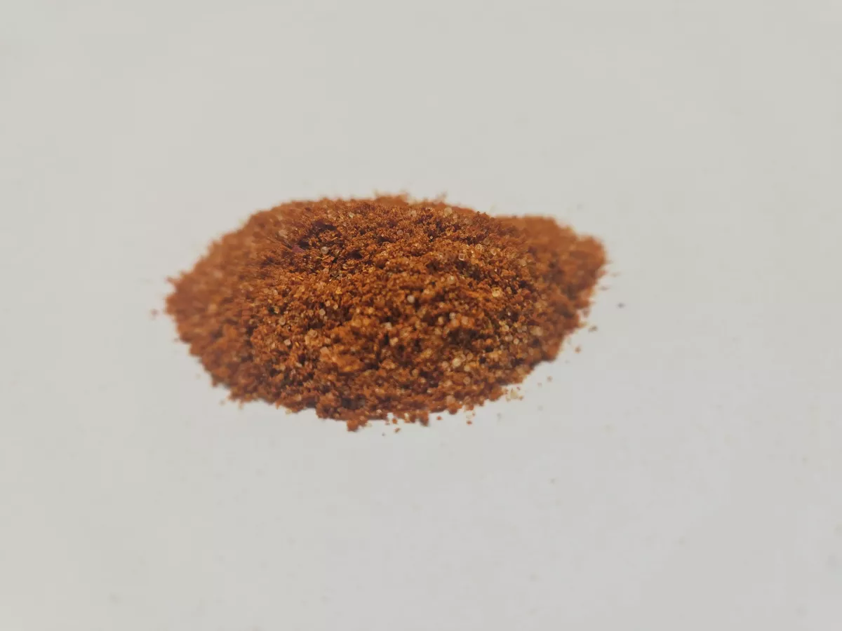 Hähnchen Gewürzzubereitung – rote-orange Gewürzmischung mit Paprika, Curry, Chillies, Ingwer & orientalischen Gewürzen für goldbraunes, saftiges Hähnchen vom Grill