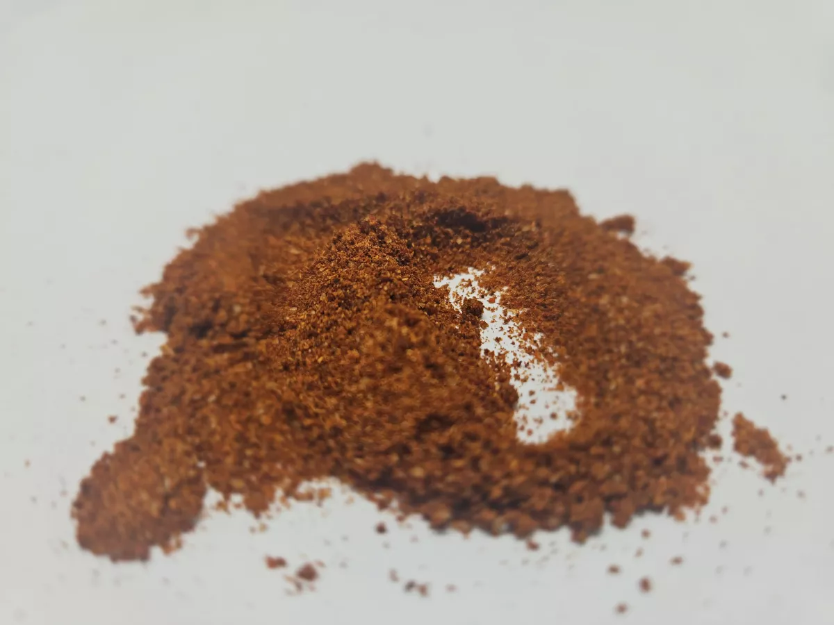 Schawarma Gewürzzubereitung – rote-braune Gewürzmischung mit Chillies, Paprika, Cumin, Knoblauch & Oregano für saftiges, würziges Schawarma-Fleisch