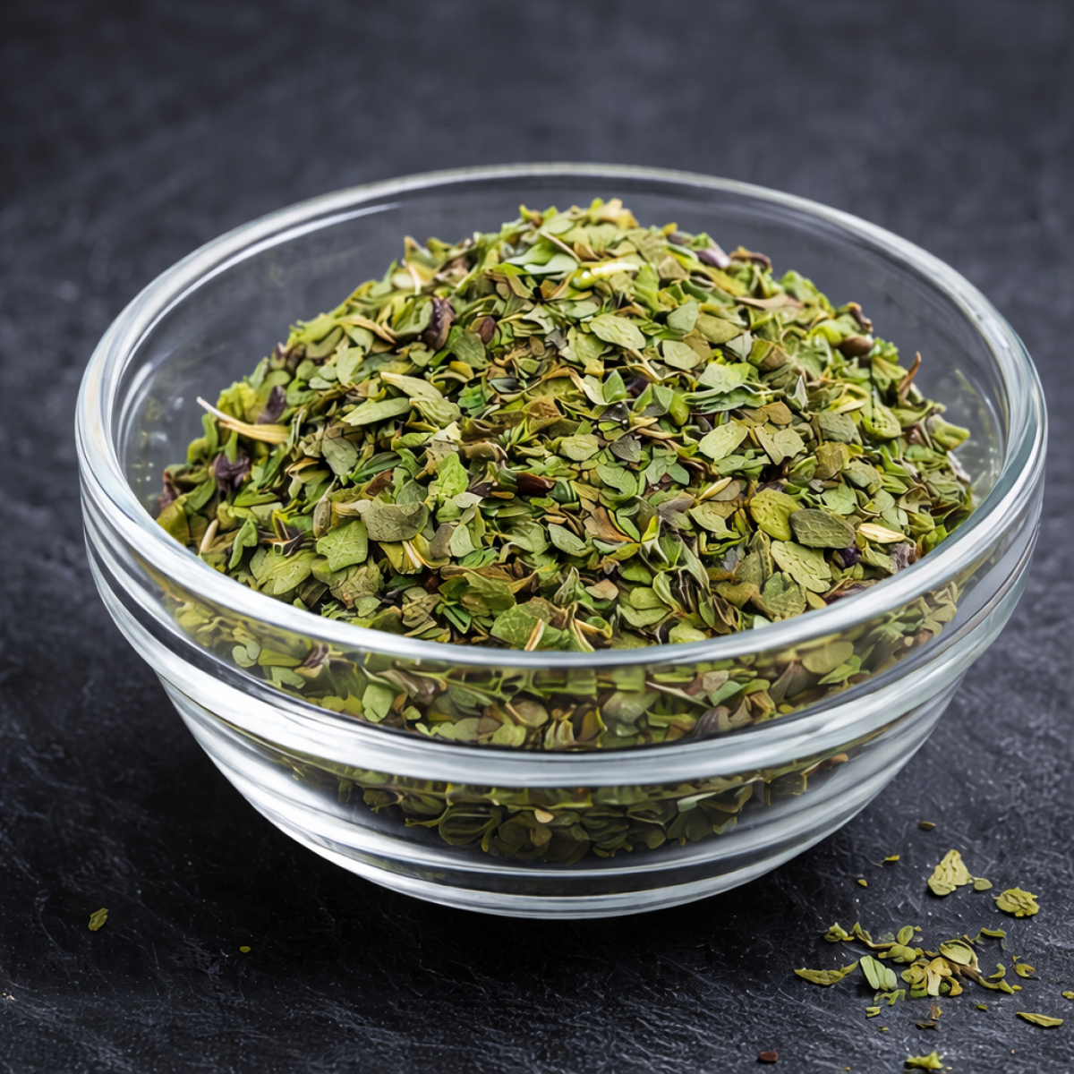 Getrocknetes Basilikum – aromatisches Kräutergewürz