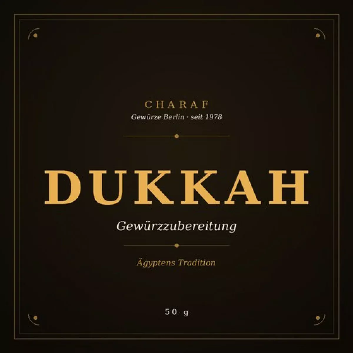 Dukkah Gewürzmischung 50 g – Charaf Gewürze Berlin