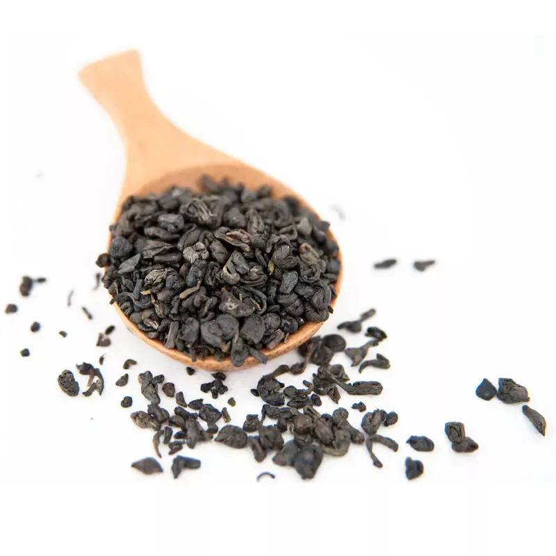 Grüner Tee Gun Powder – handgerollte, kleine grüne Teekügelchen des klassischen chinesischen Perlentees mit kräftigem Aroma