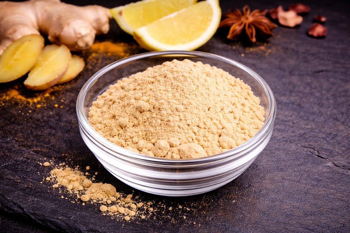Ingwer Pulver Gewürz – aromatische Ingwerwurzel gemahlen