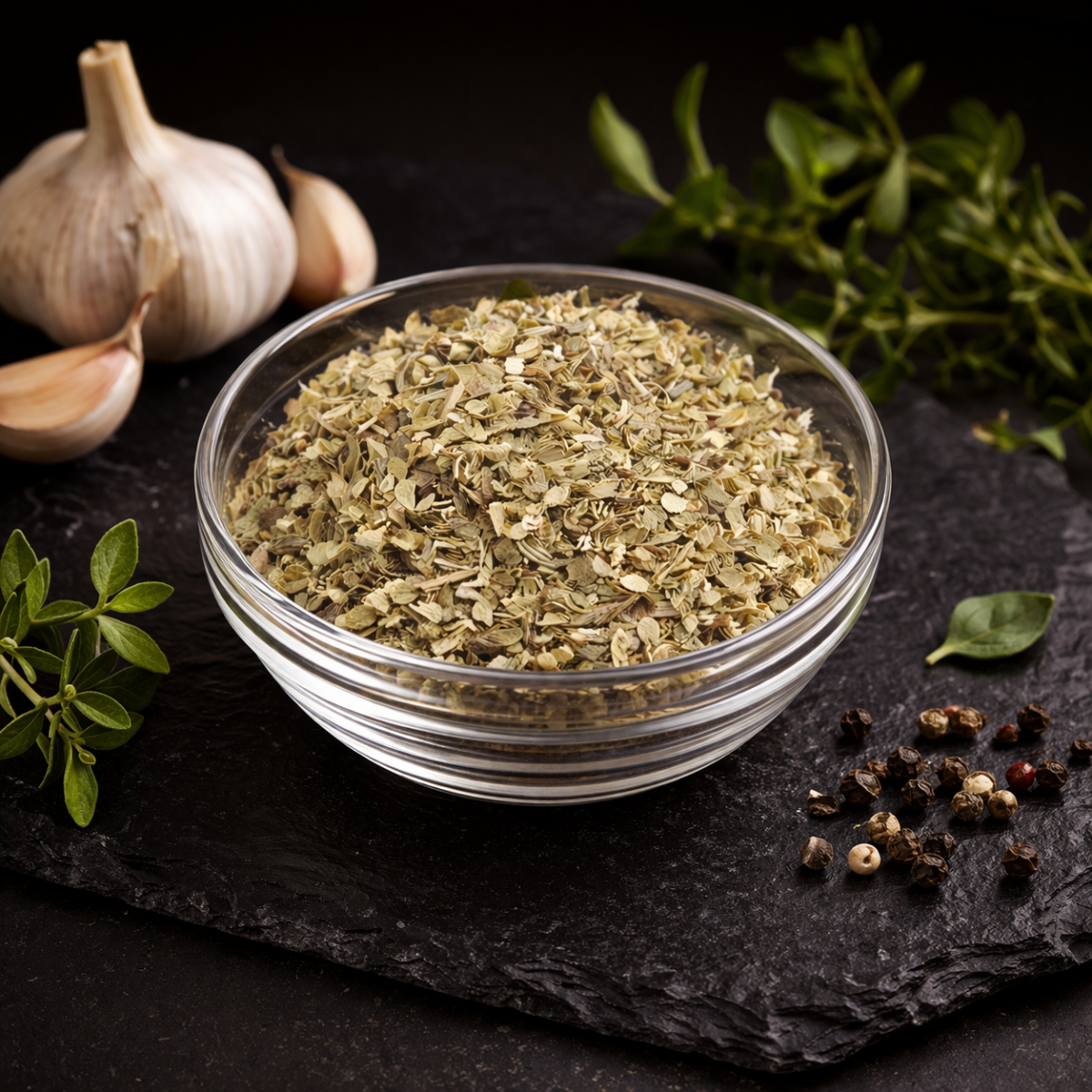 Mediterrane Kräutermischung für Pizza und Pasta