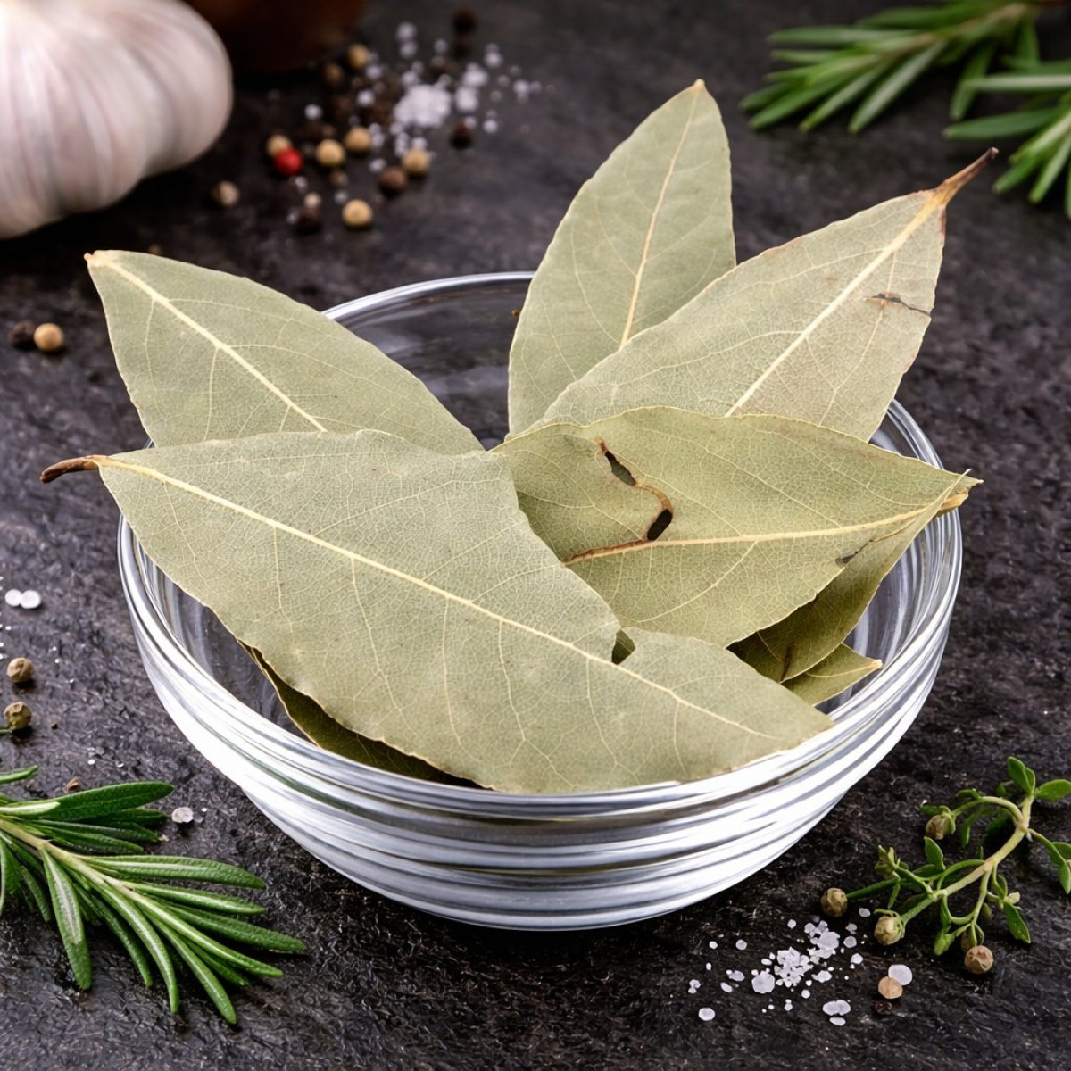 Getrocknete Lorbeerblätter – aromatisches Kräutergewürz