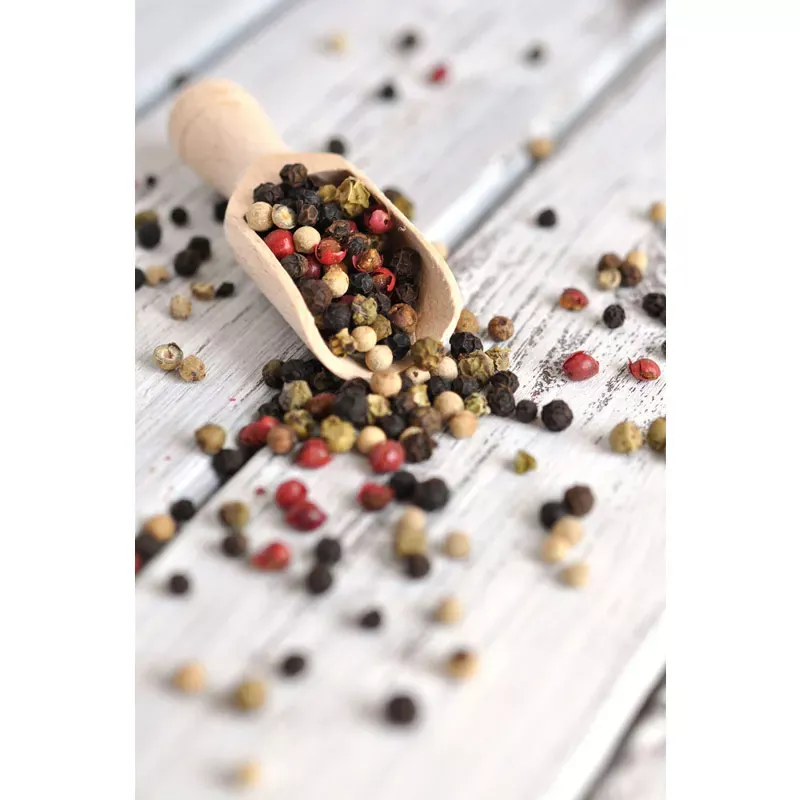 Pfeffer,Pfeffer weiss,Pfeffer rosa,Pfeffer grün,Pfeffer bunt,Bunterpfeffer