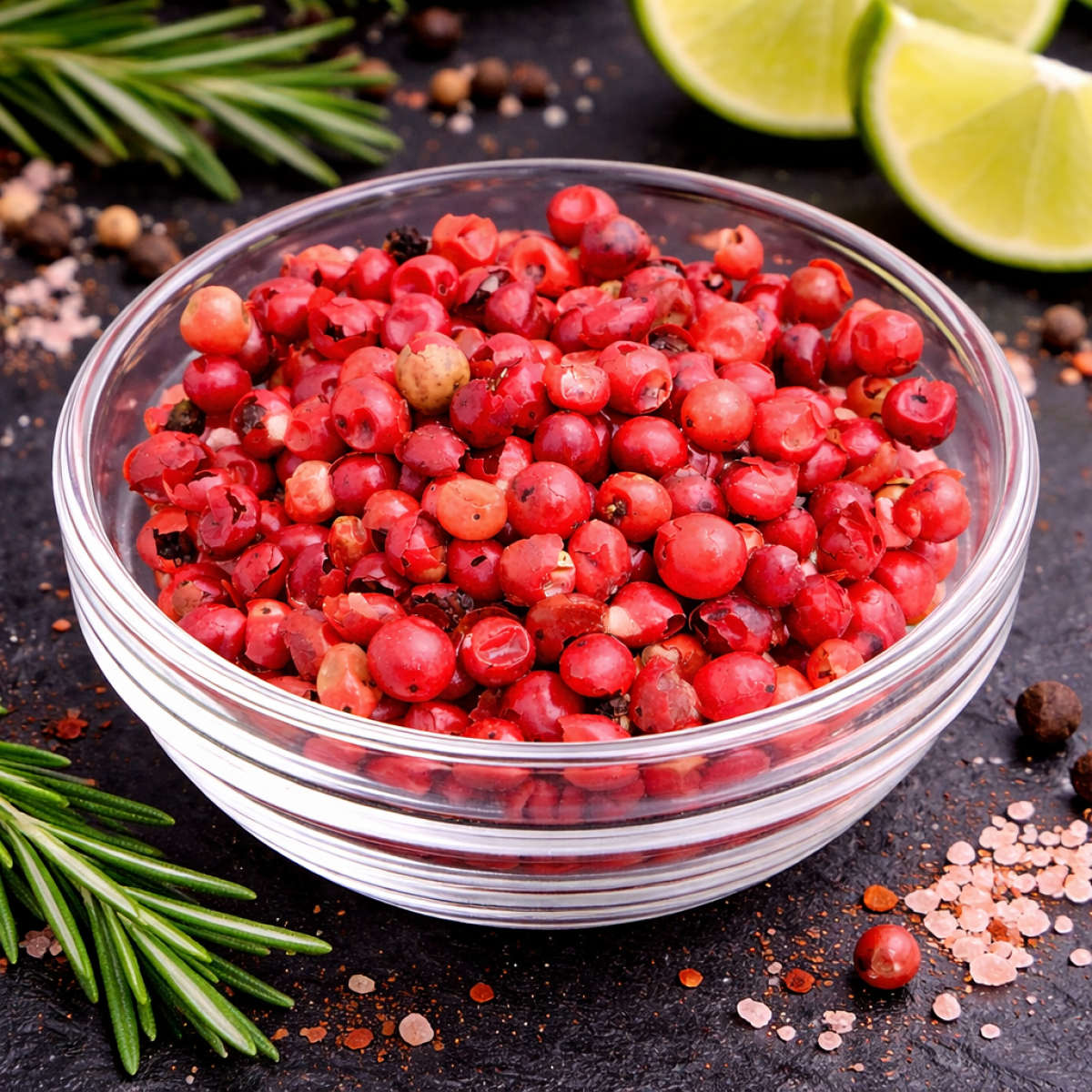 Rosa Pfefferbeeren – aromatische Schinusbeeren