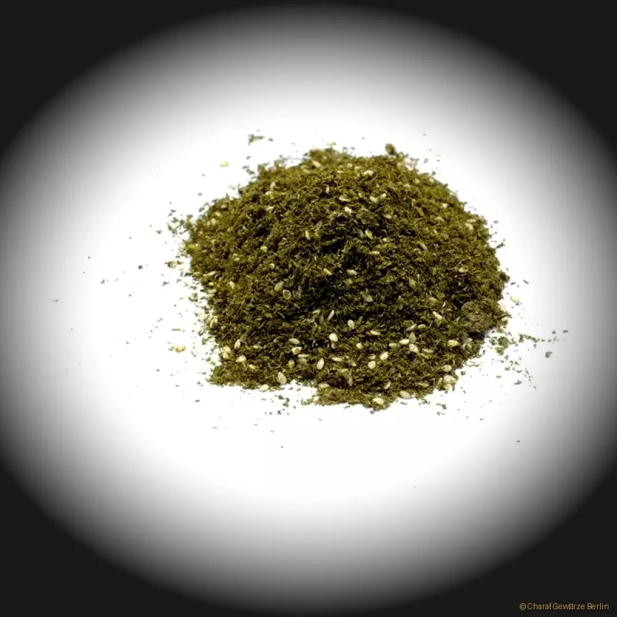 Saater / Za'atar – grün-rot-goldene Gewürzmischung mit Thymian, Sumak, Sesam & geröstetem Weizen für authentische libanesische Gerichte