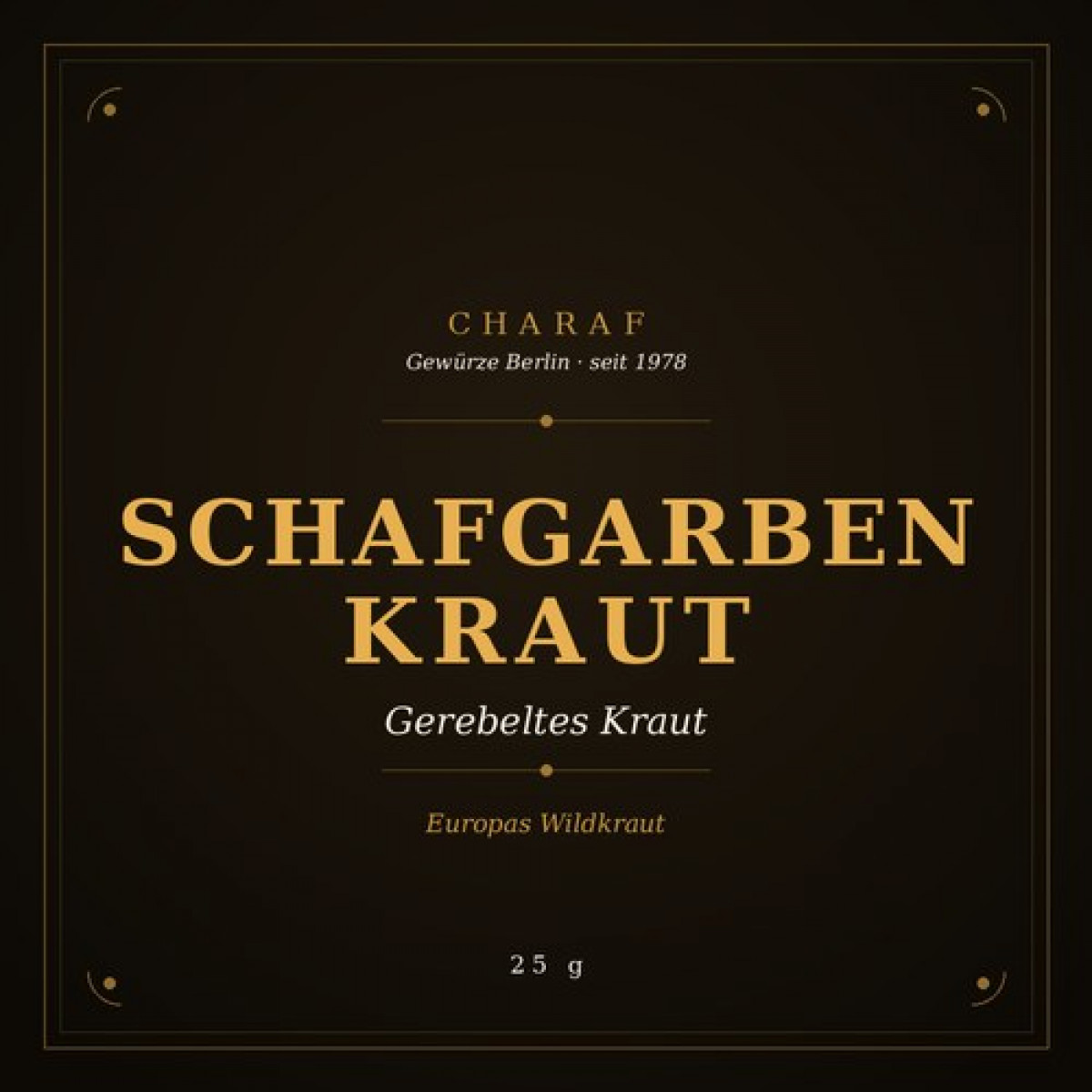 Schafgarbenkraut 25 g – Charaf Gewürze Berlin