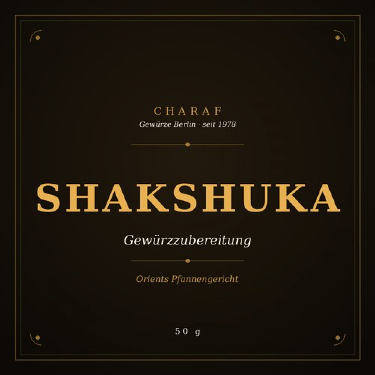 Shakshuka Gewürzmischung 50 g – Charaf Gewürze Berlin