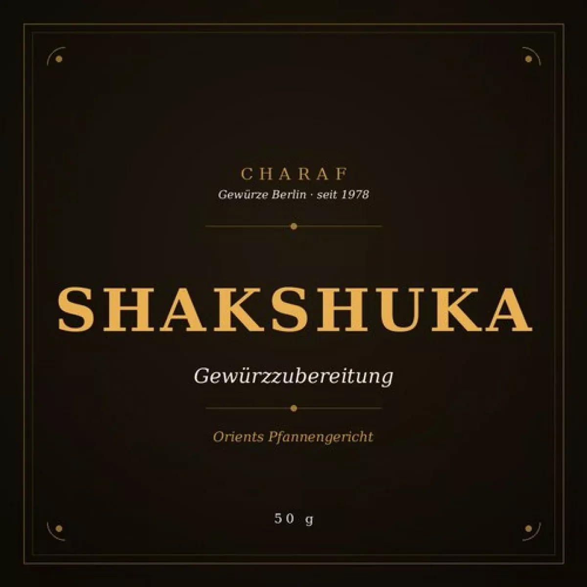 Shakshuka Gewürzmischung 50 g – Charaf Gewürze Berlin
