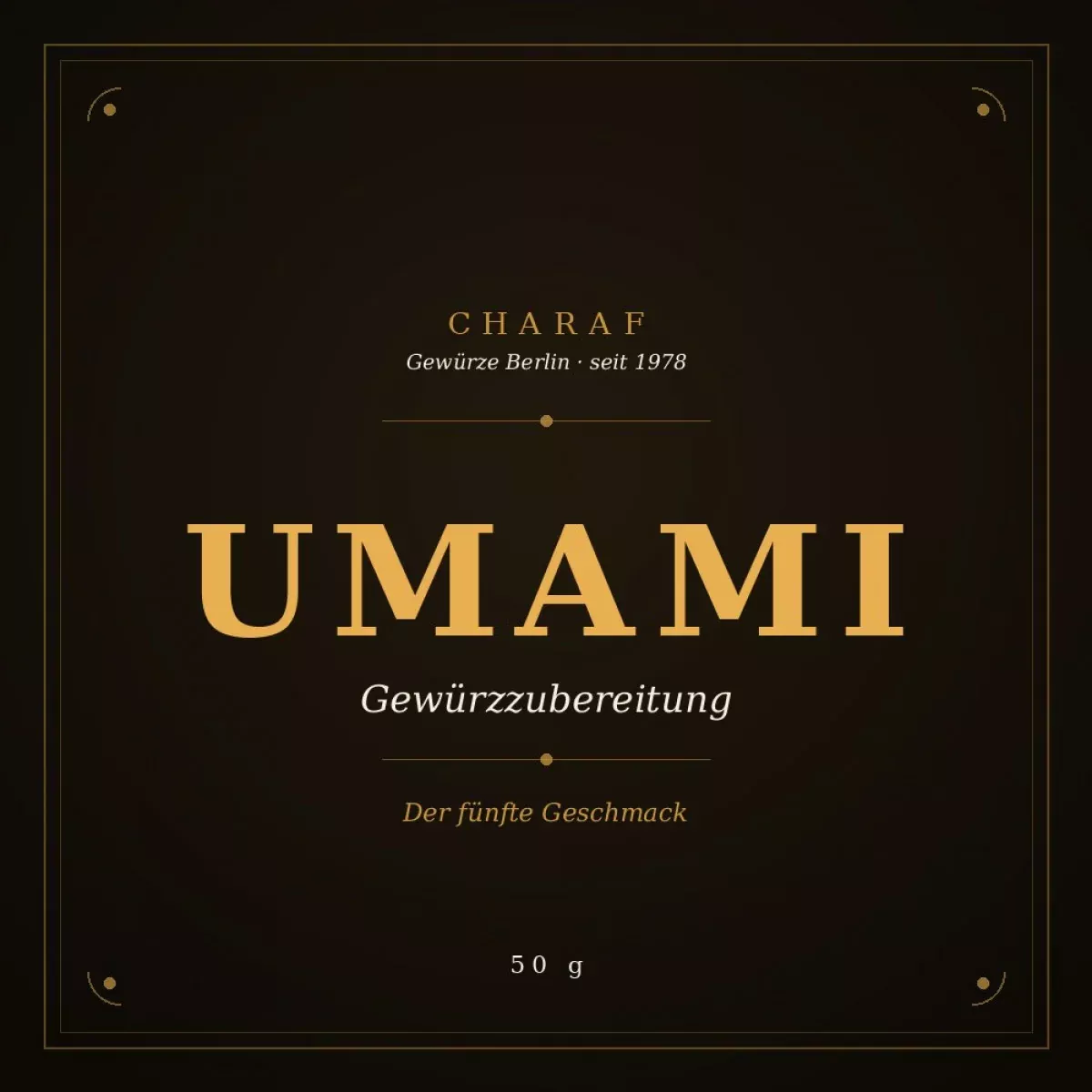 Umami Gewürzzubereitung 50 g – Charaf Gewürze Berlin